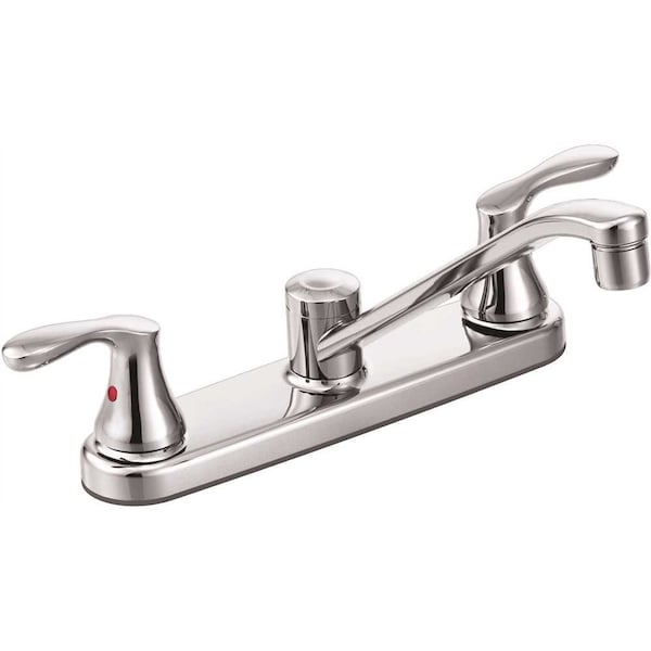 Cleveland Faucet Group Cornerstone 2-Handle Kitchen Faucet in Chrome 40616 - main
